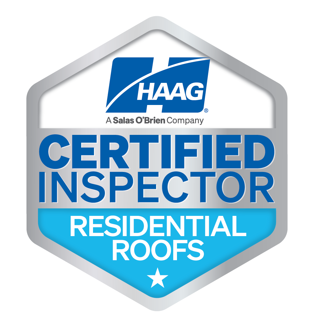 HAAG Certified Inspector - Residential Roofs