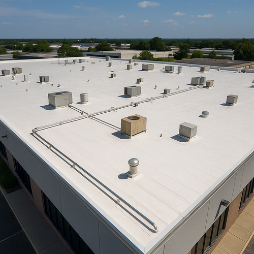 new commercial roof
