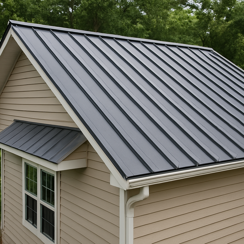 standing seam metal roofing
